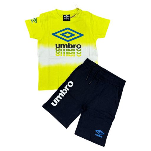 COMPLETO UMBRO BAMBINO GIALLO