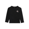 MAGLIA IN COTONE BAMBINO NERA