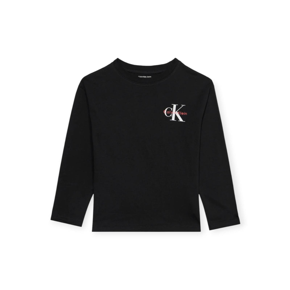 MAGLIA IN COTONE BAMBINO NERA