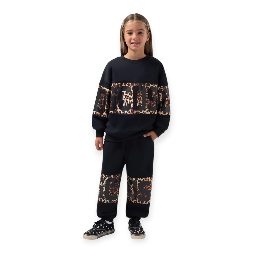TUTA BANDA LOGO BAMBINA NERA