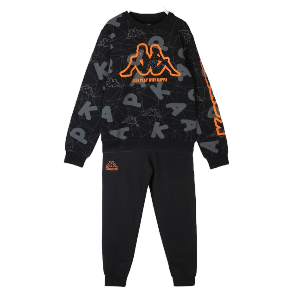 TUTA COMPLETA BAMBINO KAPPA NERA