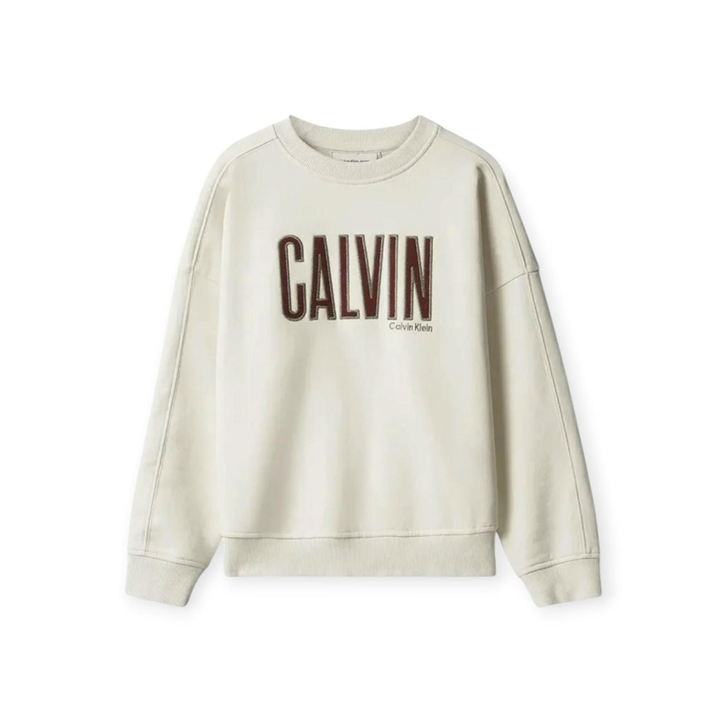 FELPA GIROCOLLO BAMBINO BEIGE