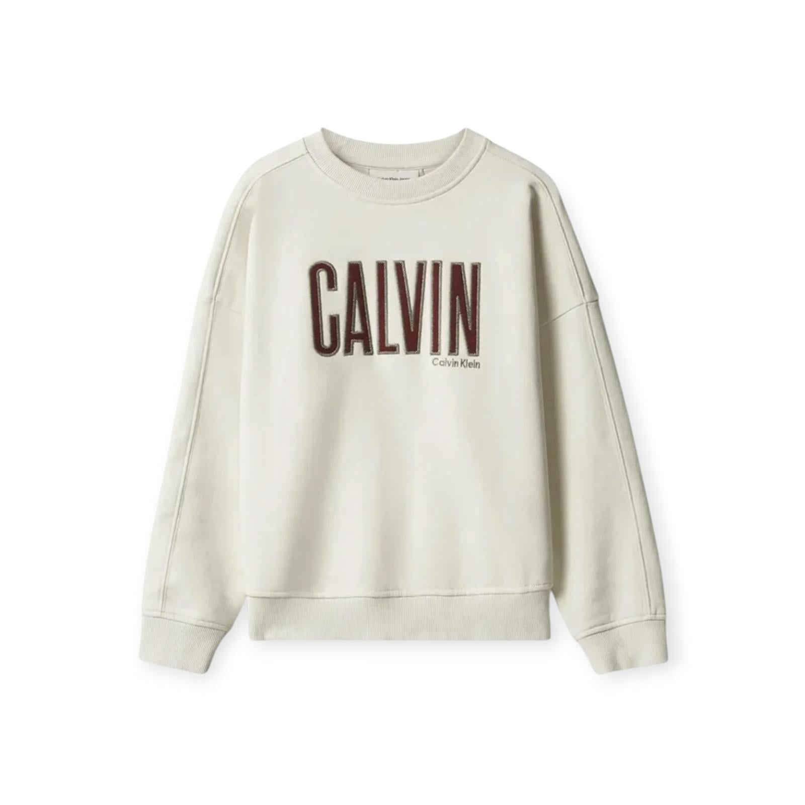 FELPA GIROCOLLO BAMBINO BEIGE