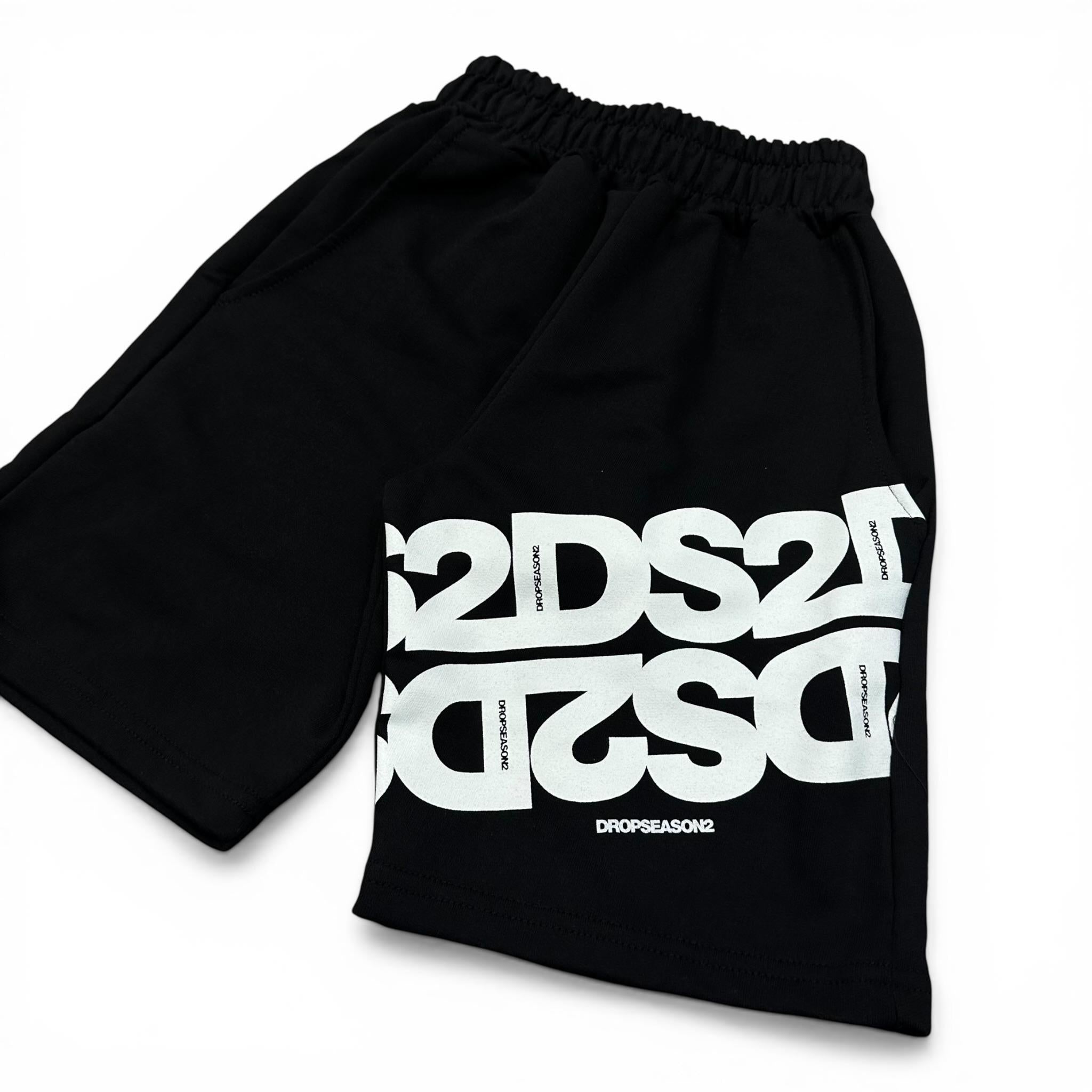 SHORT IN COTONE NERO