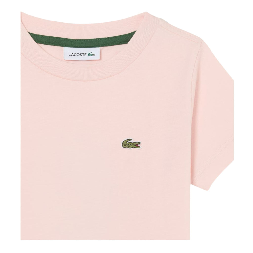 T-SHIRT UNISEX IN COTONE ROSA
