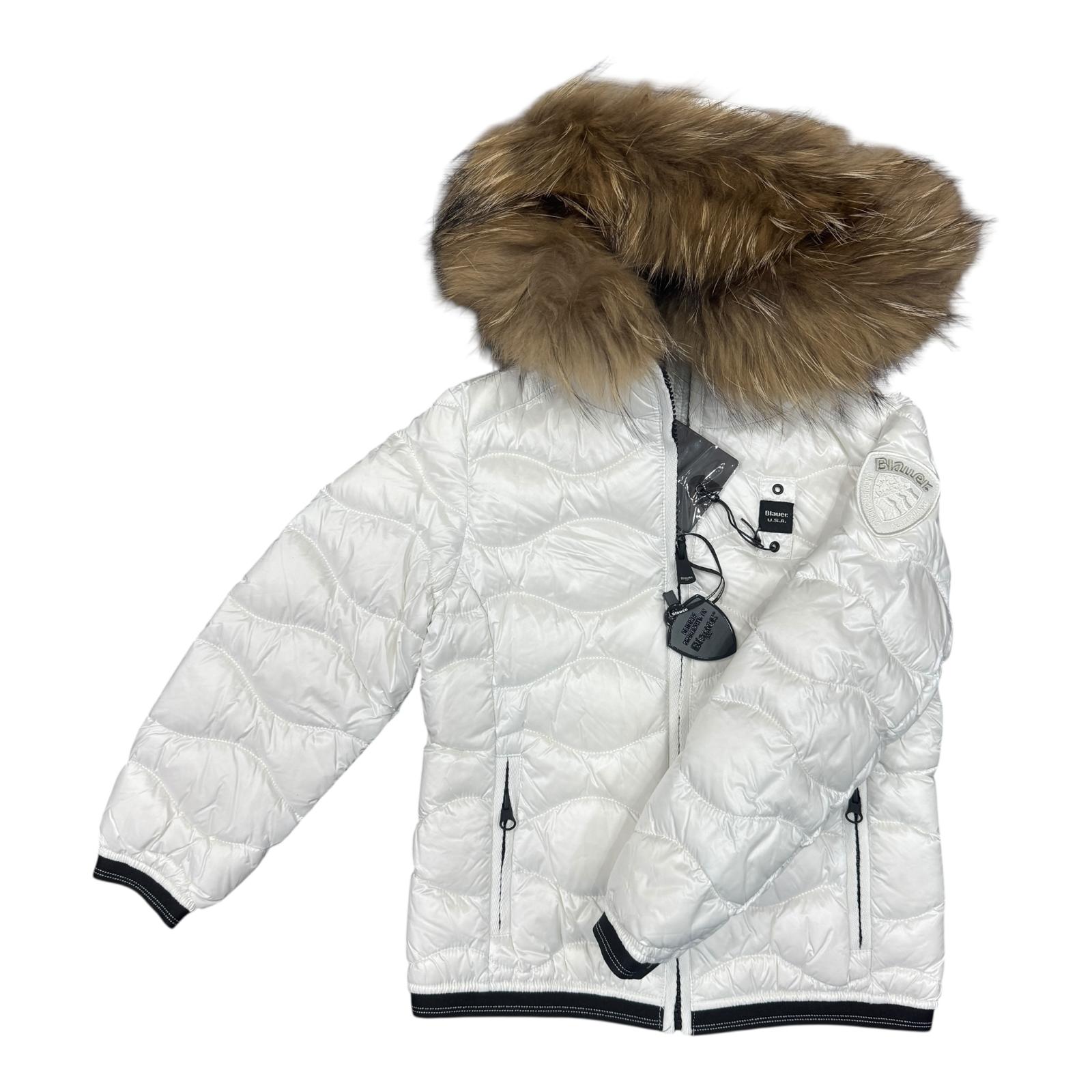 PIUMINO BAMBINA BLAUER ARION JUNIOR BIANCO
