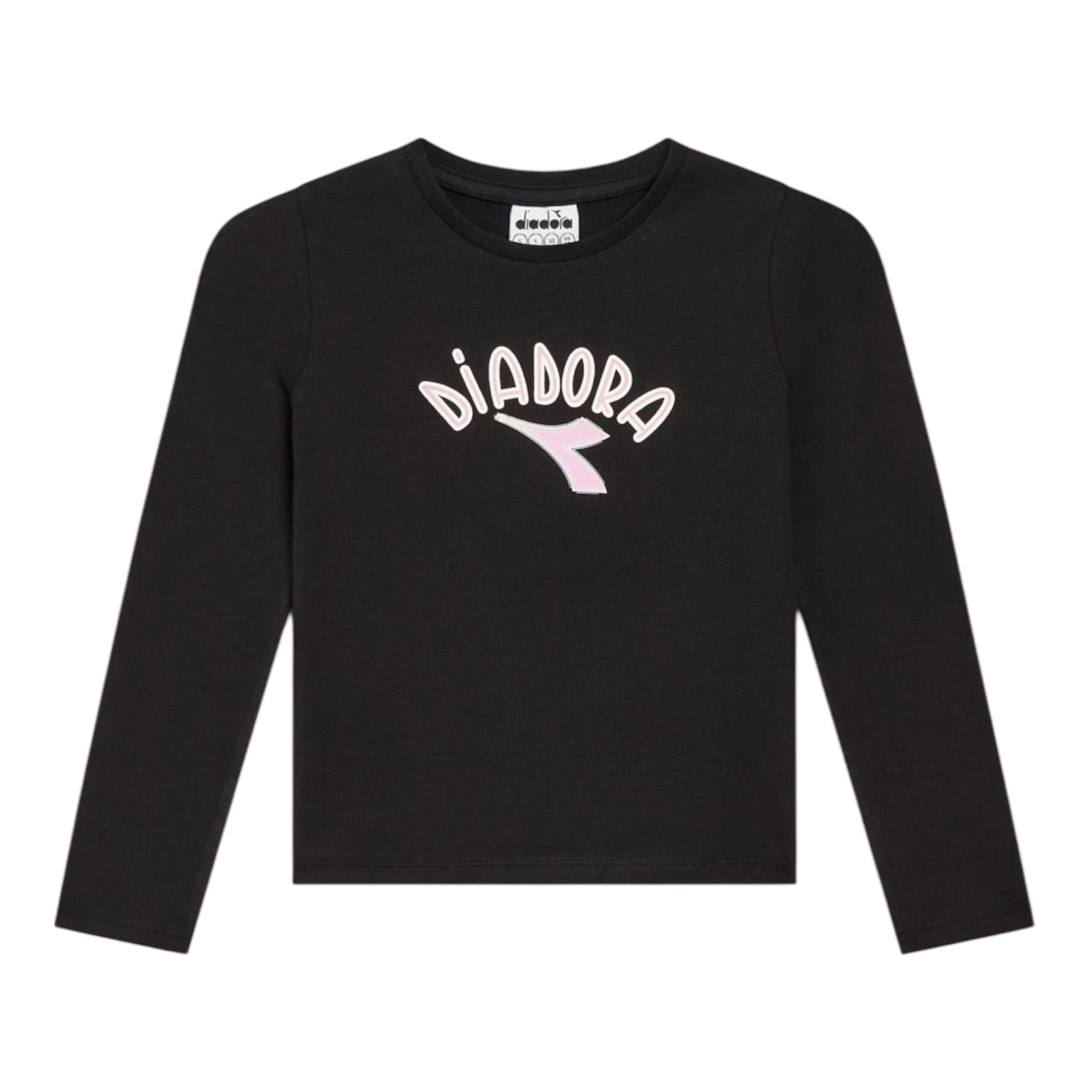MAGLIA DIADORA BAMBINA NERA