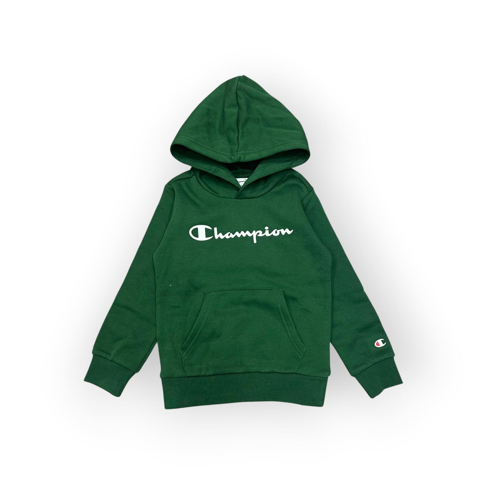FELPA CAPPUCCIO VERDE