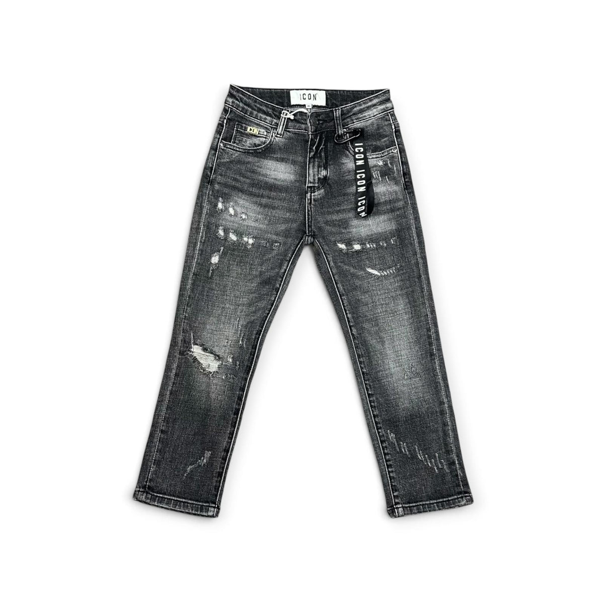JEANS BAMBINO NERO