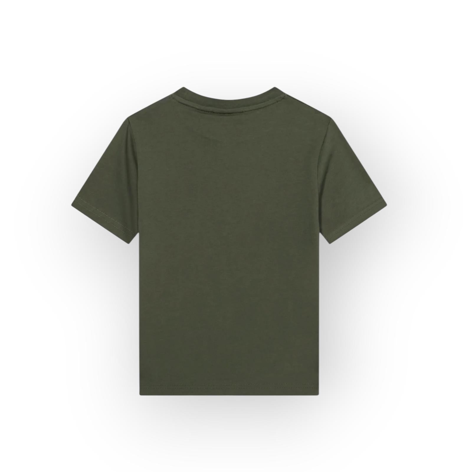 T-SHIRT IN COTONE BAMBINO VERDE