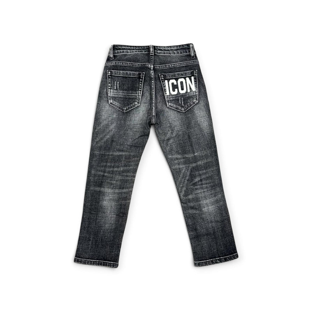 JEANS BAMBINO NERO