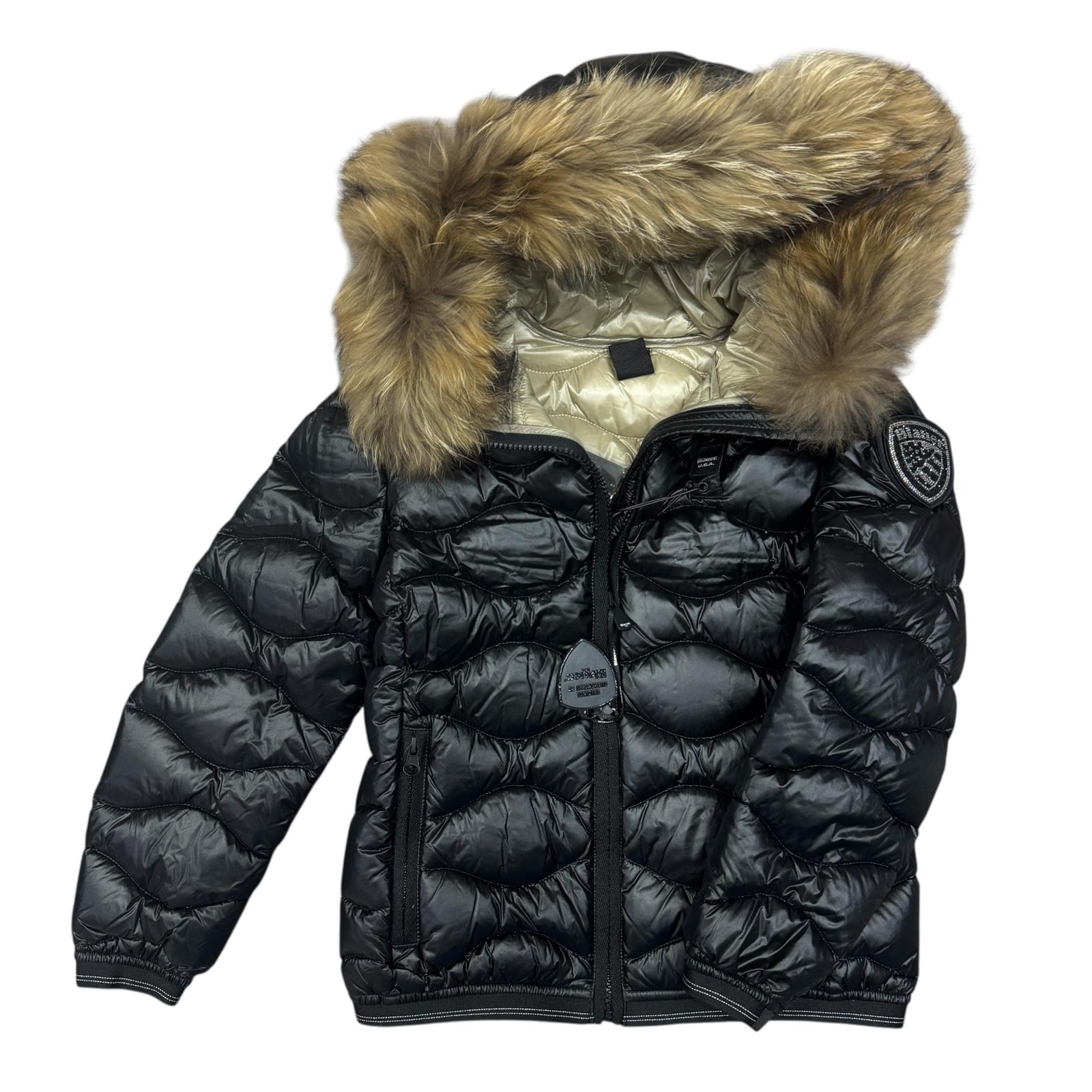 PIUMINO BAMBINA BLAUER ARION JUNIOR NERO