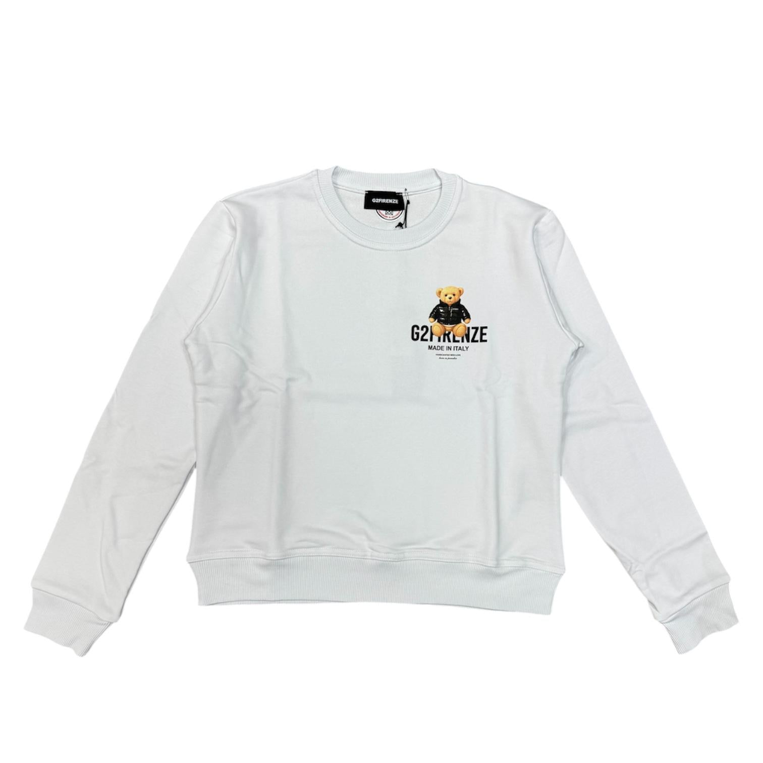 FELPA BAMBINO G2 FIRENZE BIANCA
