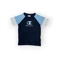 T-SHIRT IN COTONE BAMBINO BLU
