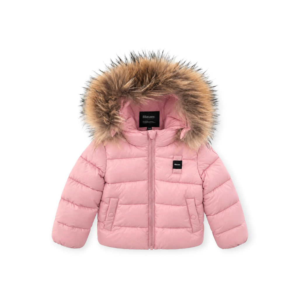 PIUMINO CON PELLICCIA UNISEX IMBOTTITO AMORY