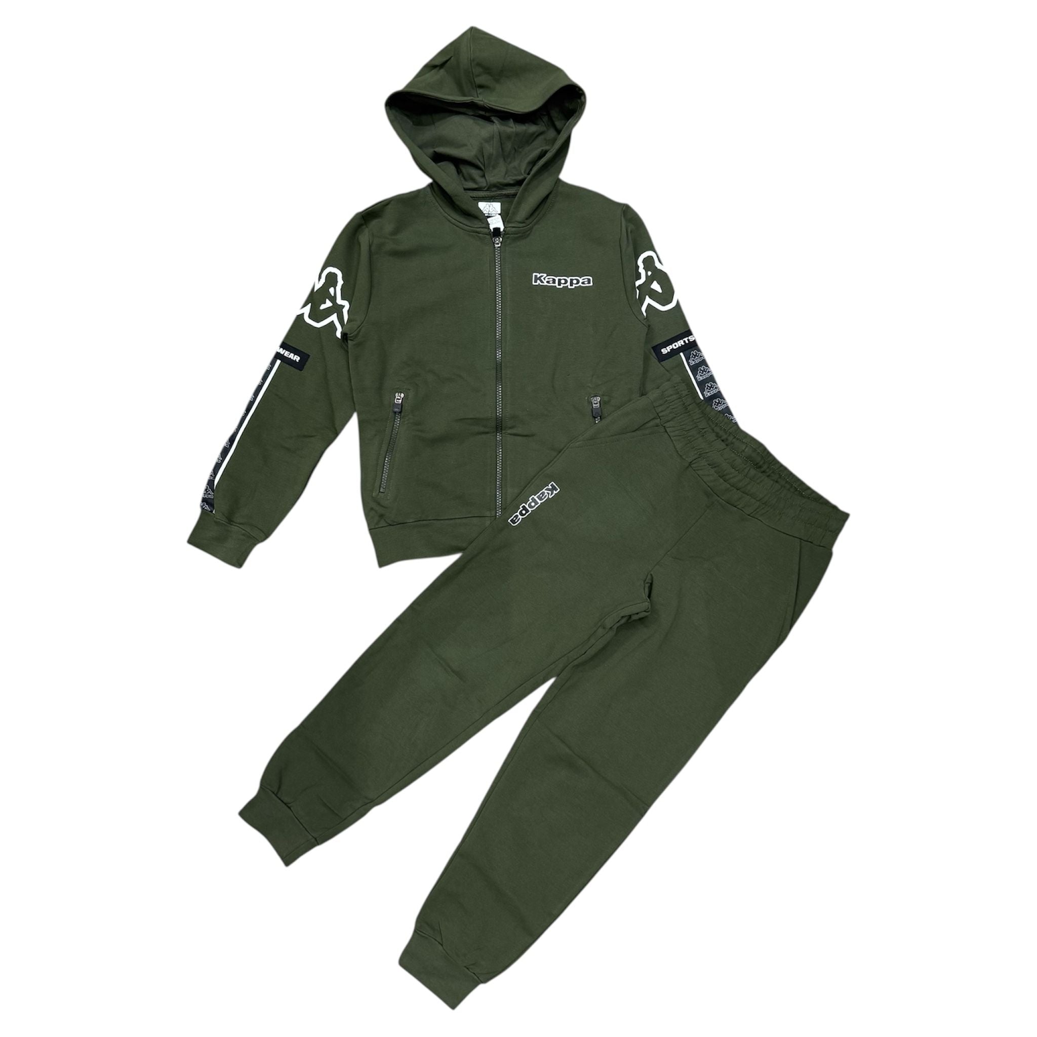 TUTA COMPLETA BAMBINO KAPPA VERDE