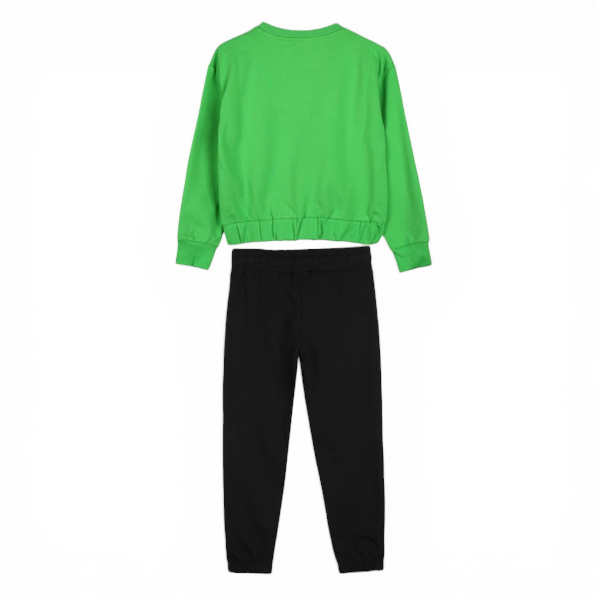 COMPLETO TUTA BAMBINA VERDE