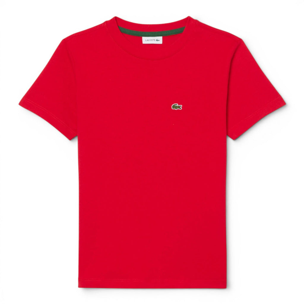 T-SHIRT UNISEX IN COTONE ROSSA