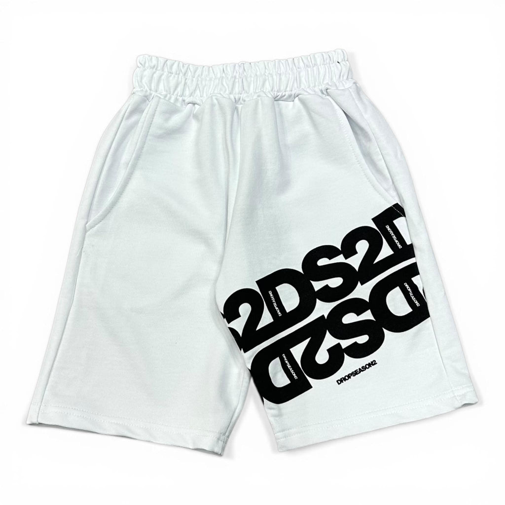 SHORT IN COTONE BIANCO