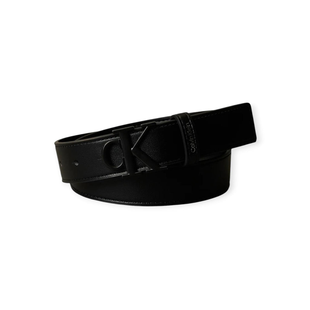 CINTURA IN PELLE BAMBINO NERA