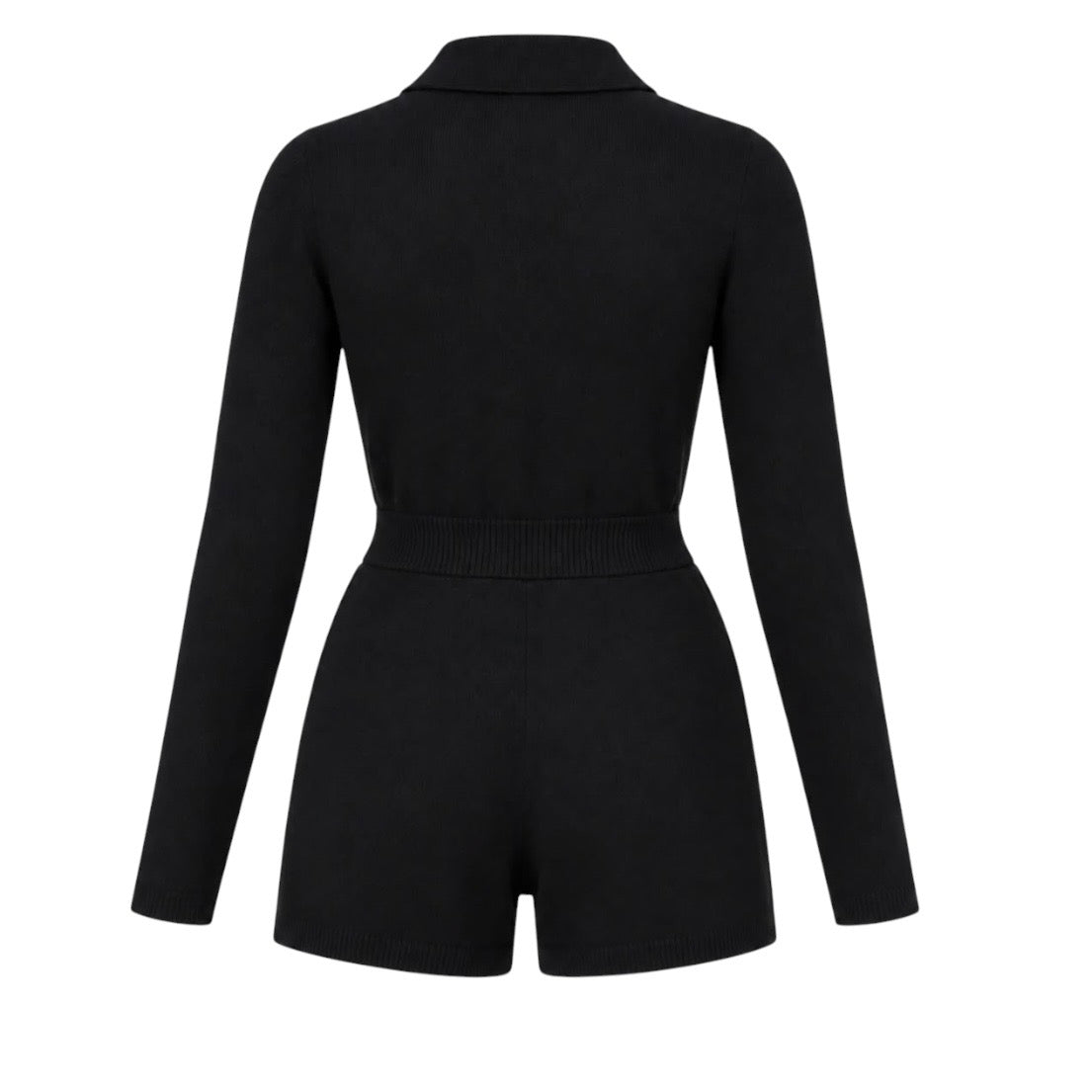 TUTINA IN MAGLIA BAMBINA NERA