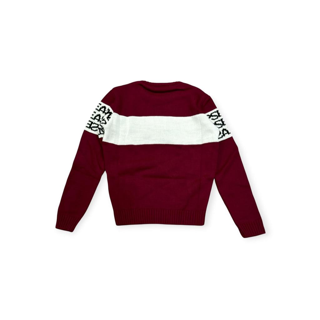 MAGLIONE LOGO BAMBINO BORDOUX