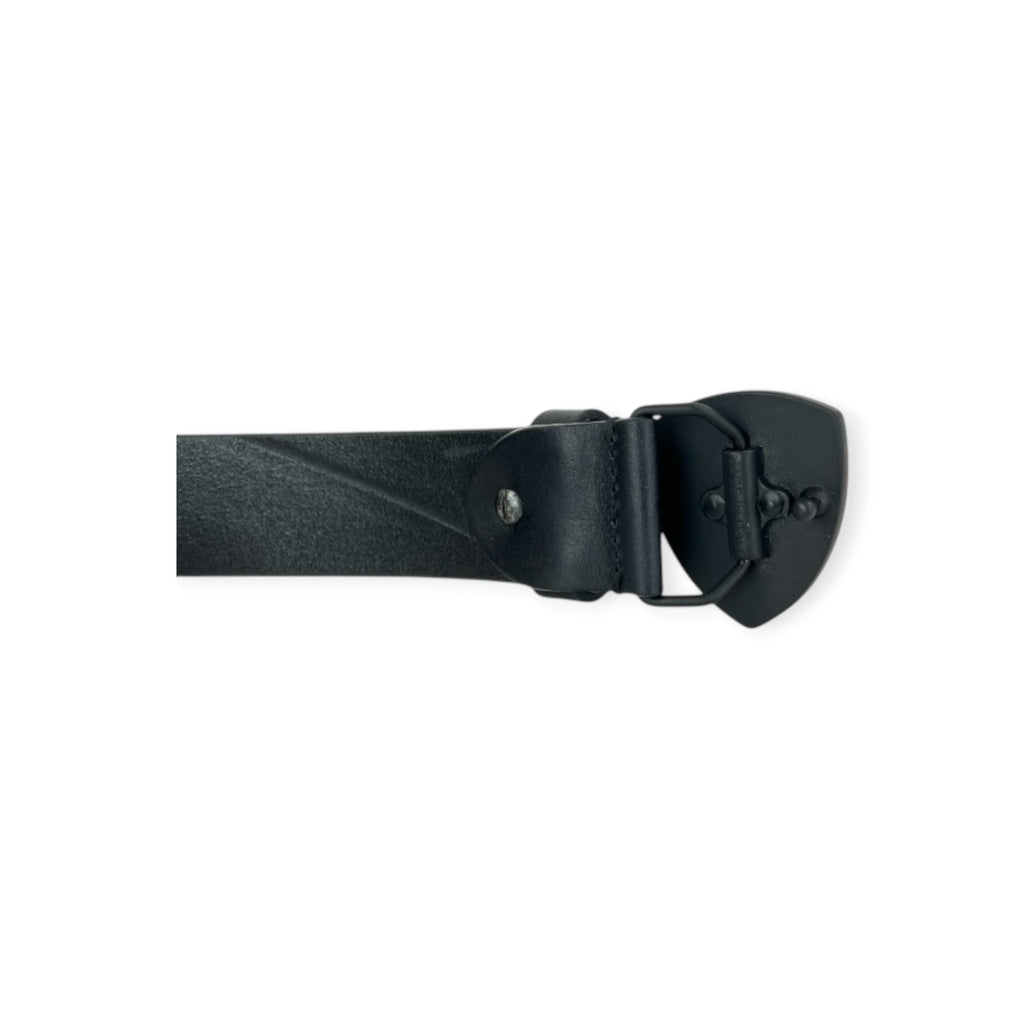 CINTURA IN PELLE NERA