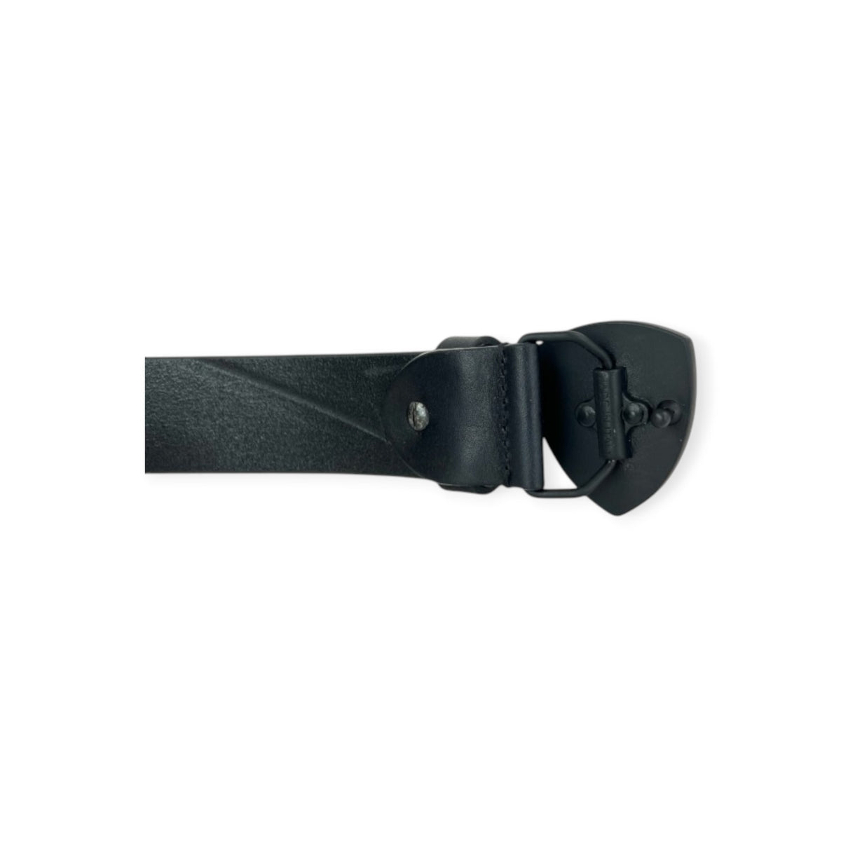 CINTURA IN PELLE NERA