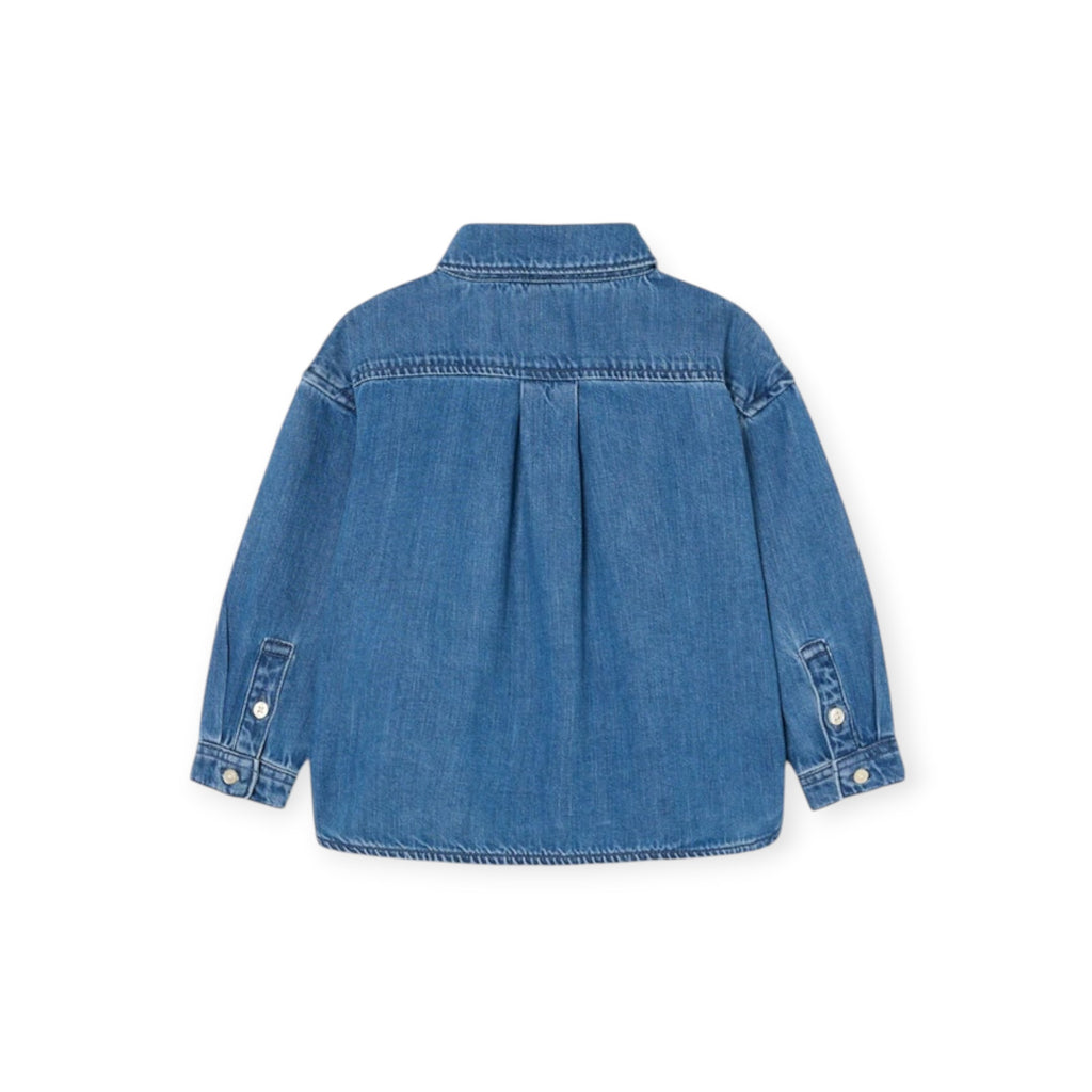 CAMICIA IN DENIM BAMBINA