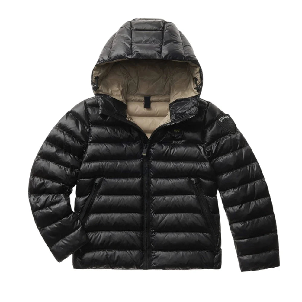 PIUMINO ADAMS BAMBINO NERO
