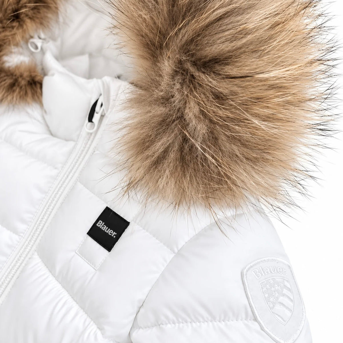 PIUMINO CON PELLICCIA UNISEX IMBOTTITO AMORY