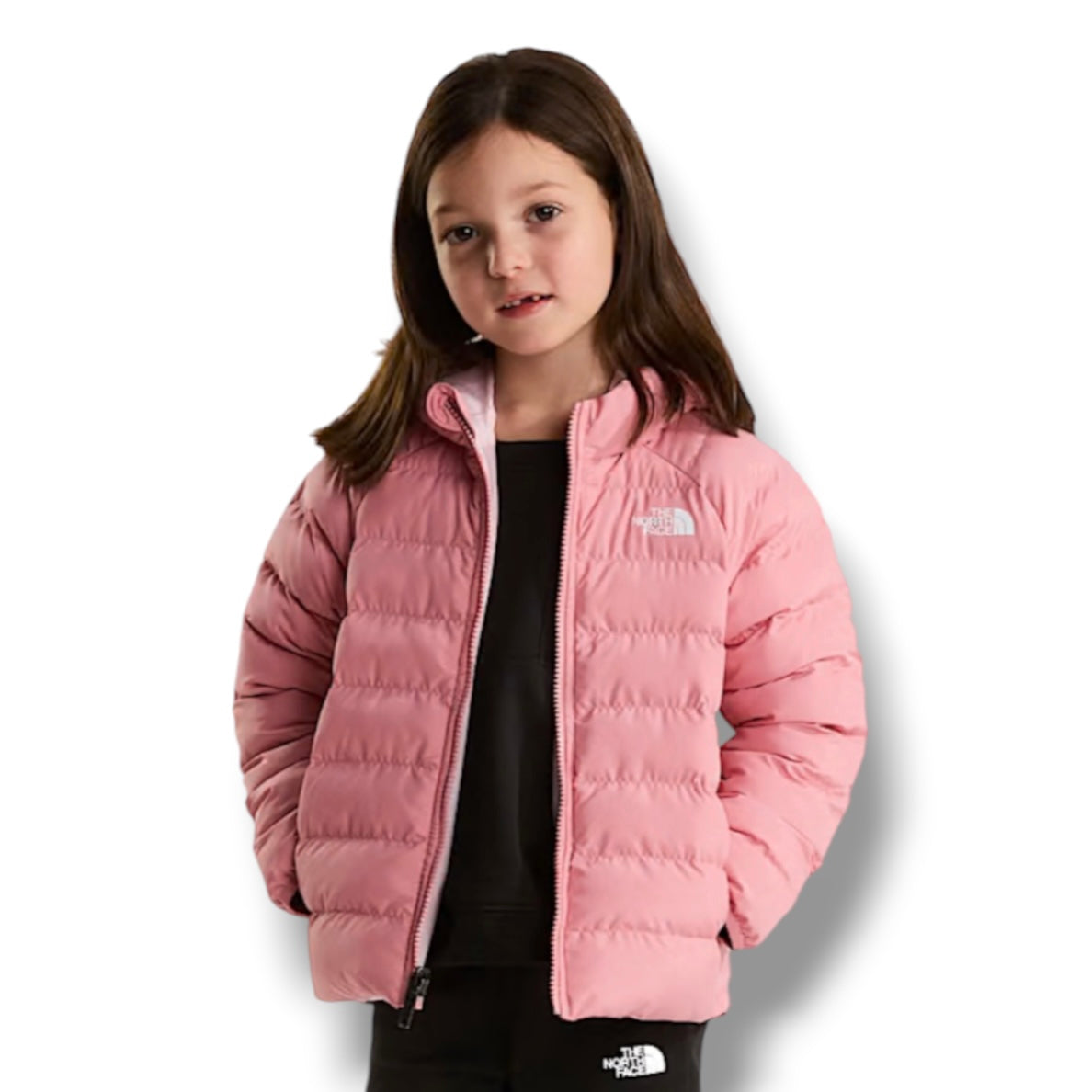 PIUMINO REVERSIBILE PERRITO BAMBINA  ROSA