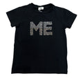 T-SHIRT BAMBINA NERA