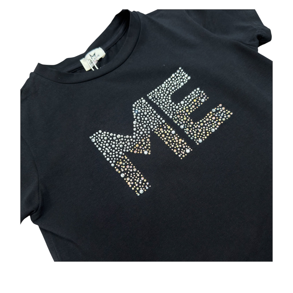 T-SHIRT BAMBINA NERA