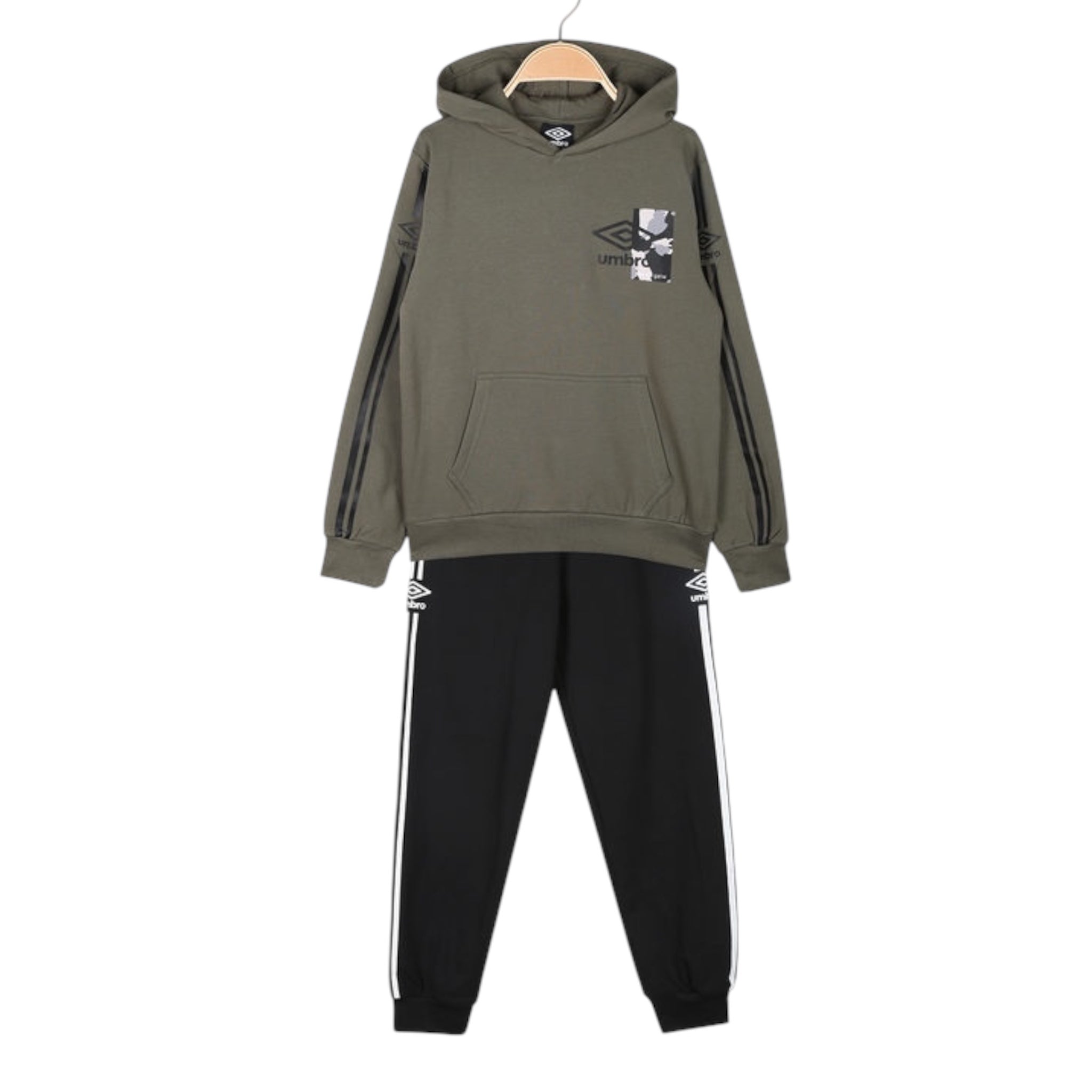 TUTA COMPLETA BAMBINO UMBRO VERDE