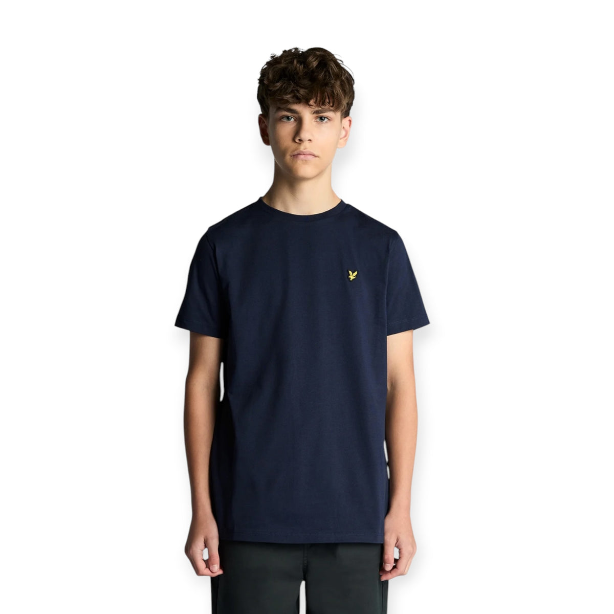 T-SHIRT IN COTONE BAMBINO BLU