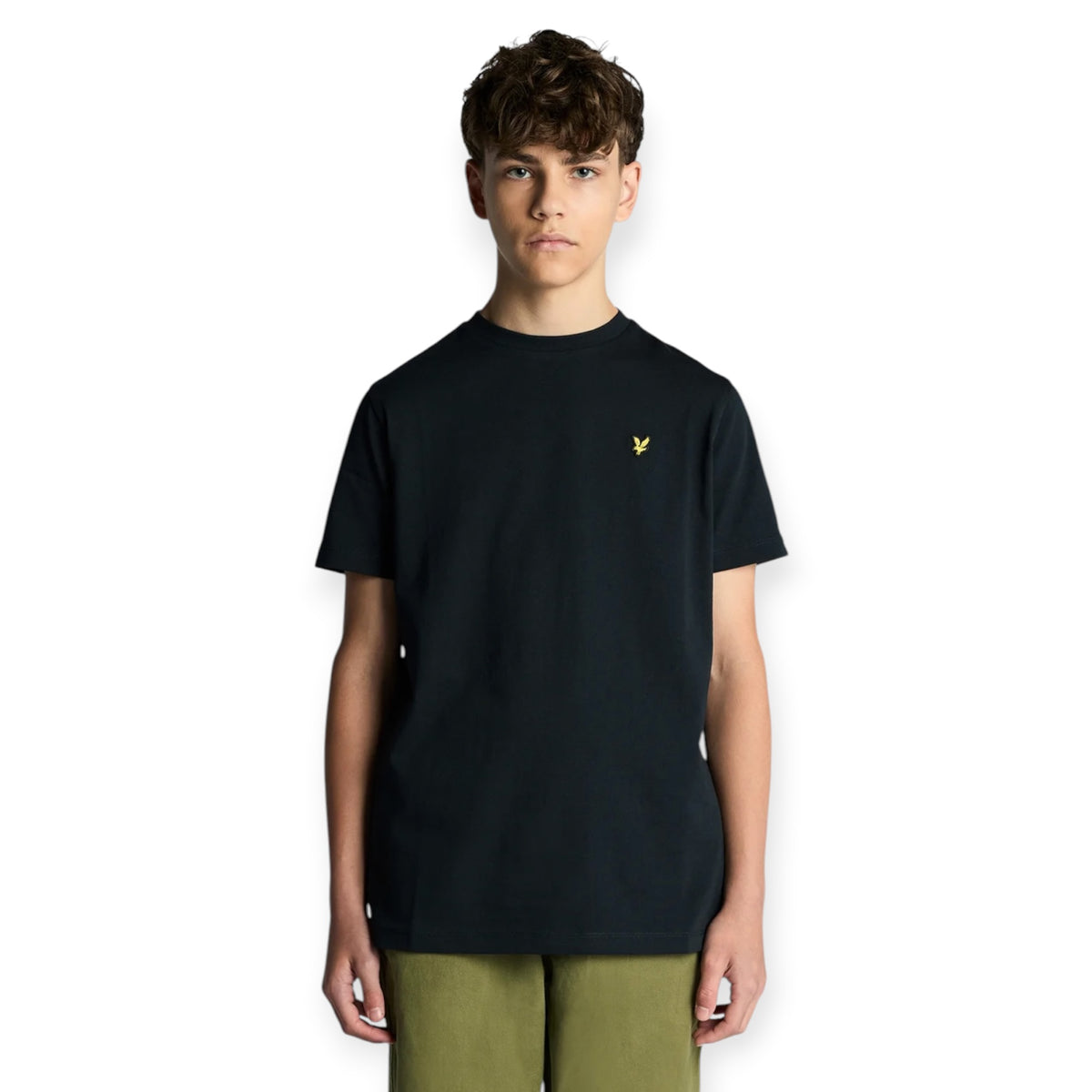 T-SHIRT IN COTONE BAMBINO NERA