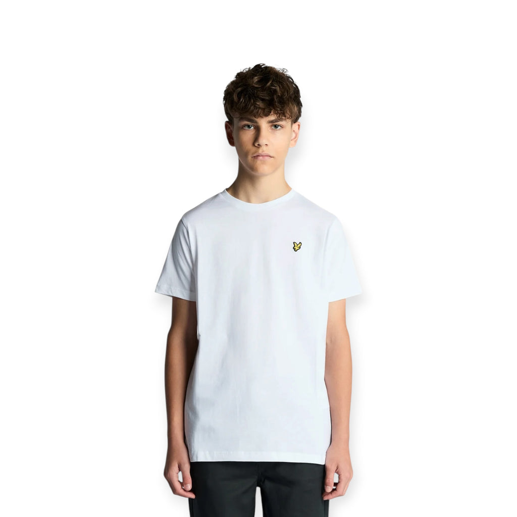 T-SHIRT IN COTONE BAMBINO BIANCA