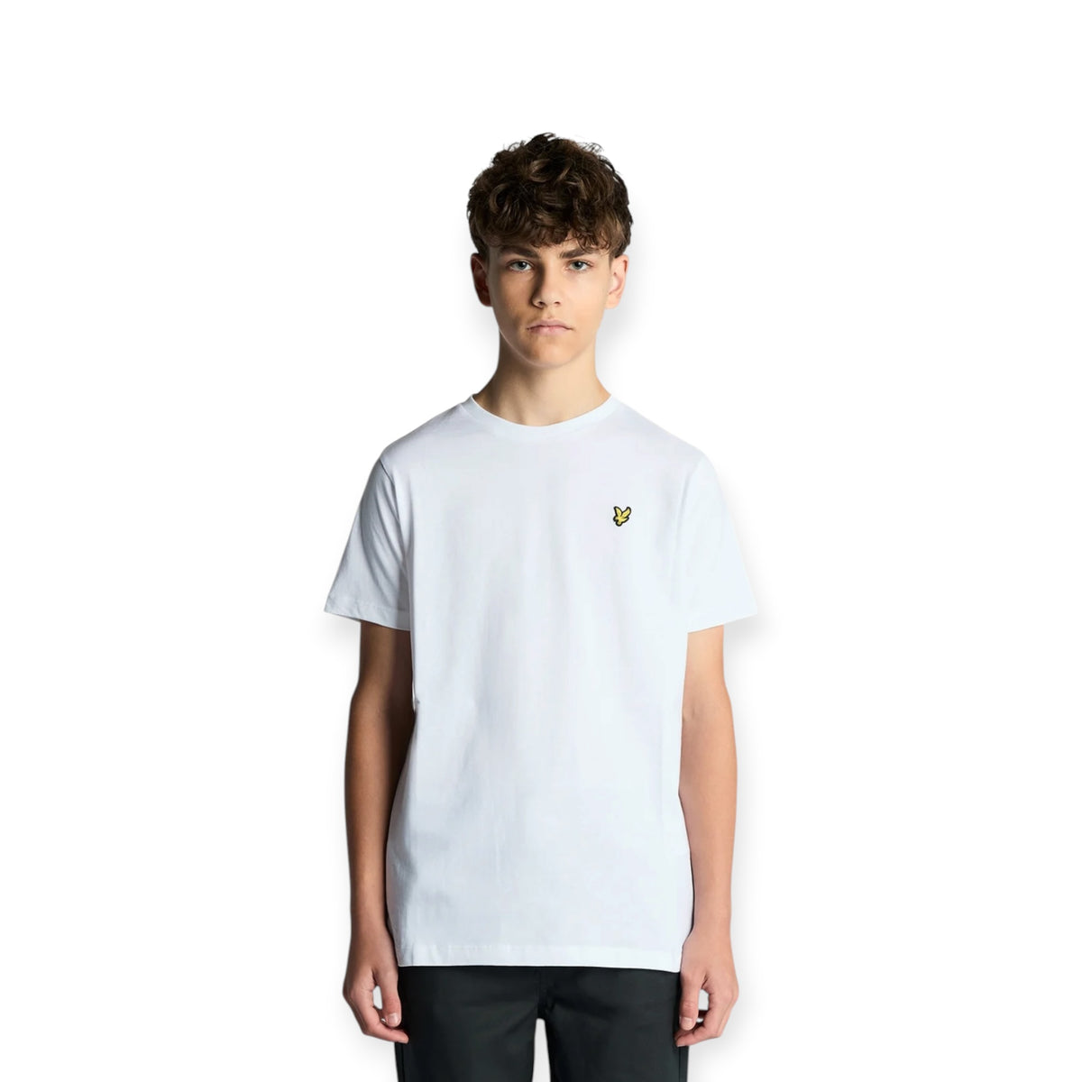 T-SHIRT IN COTONE BAMBINO BIANCA