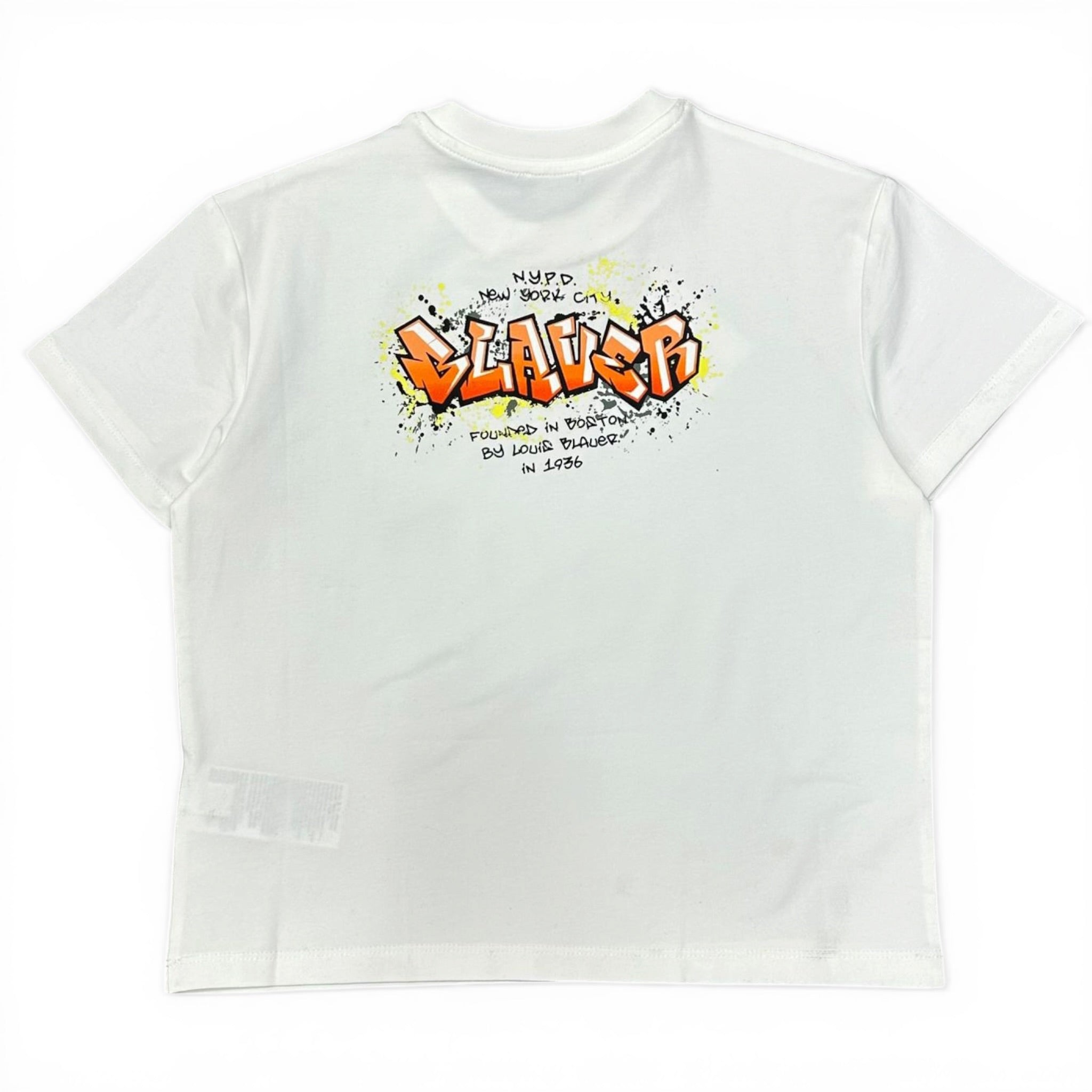 T-SHIRT IN COTONE BAMBINO BIANCA