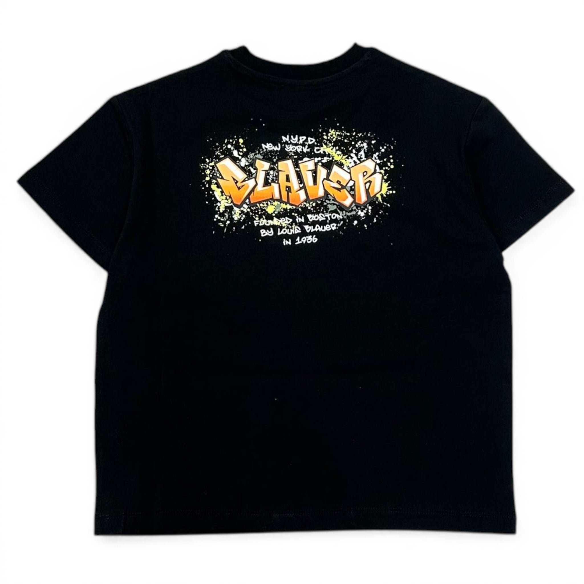 T-SHIRT IN COTONE BAMBINO NERA