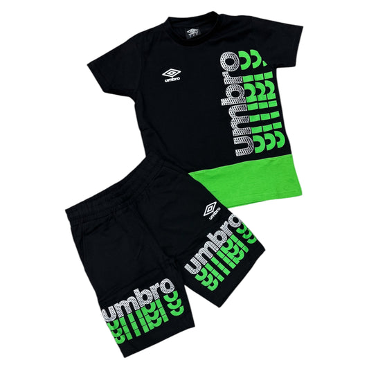 COMPLETO UMBRO BAMBINO NERO