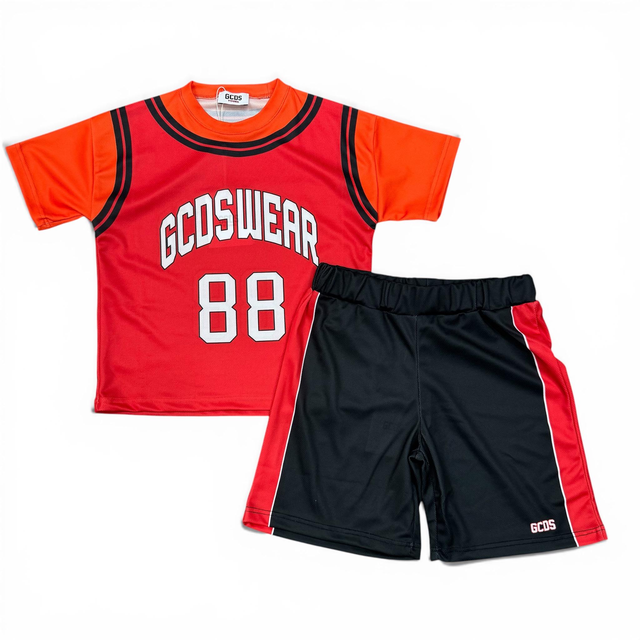 COMPLETO SOCCER BAMBINO ROSSO