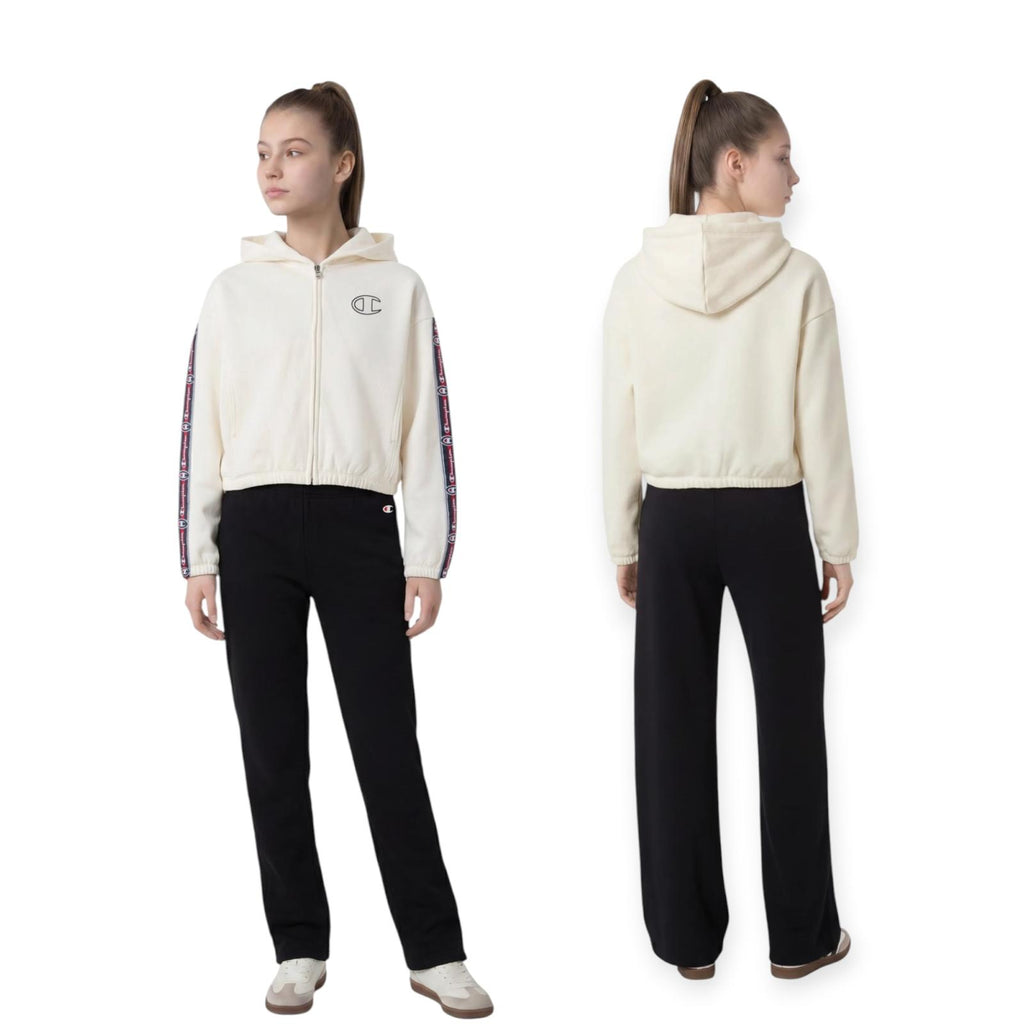 TUTA FULL ZIP BAMBINA PANNA