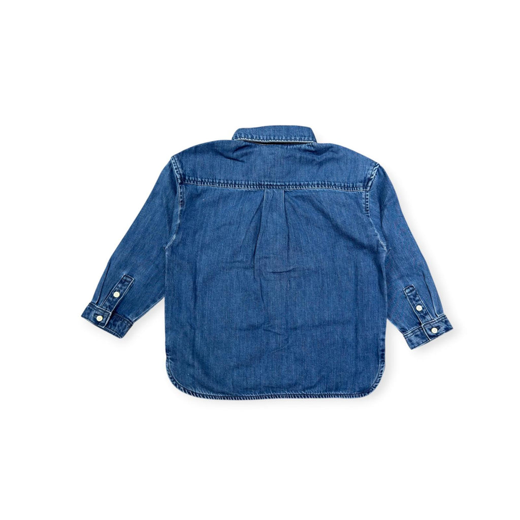 CAMICIA IN DENIM BAMBINA