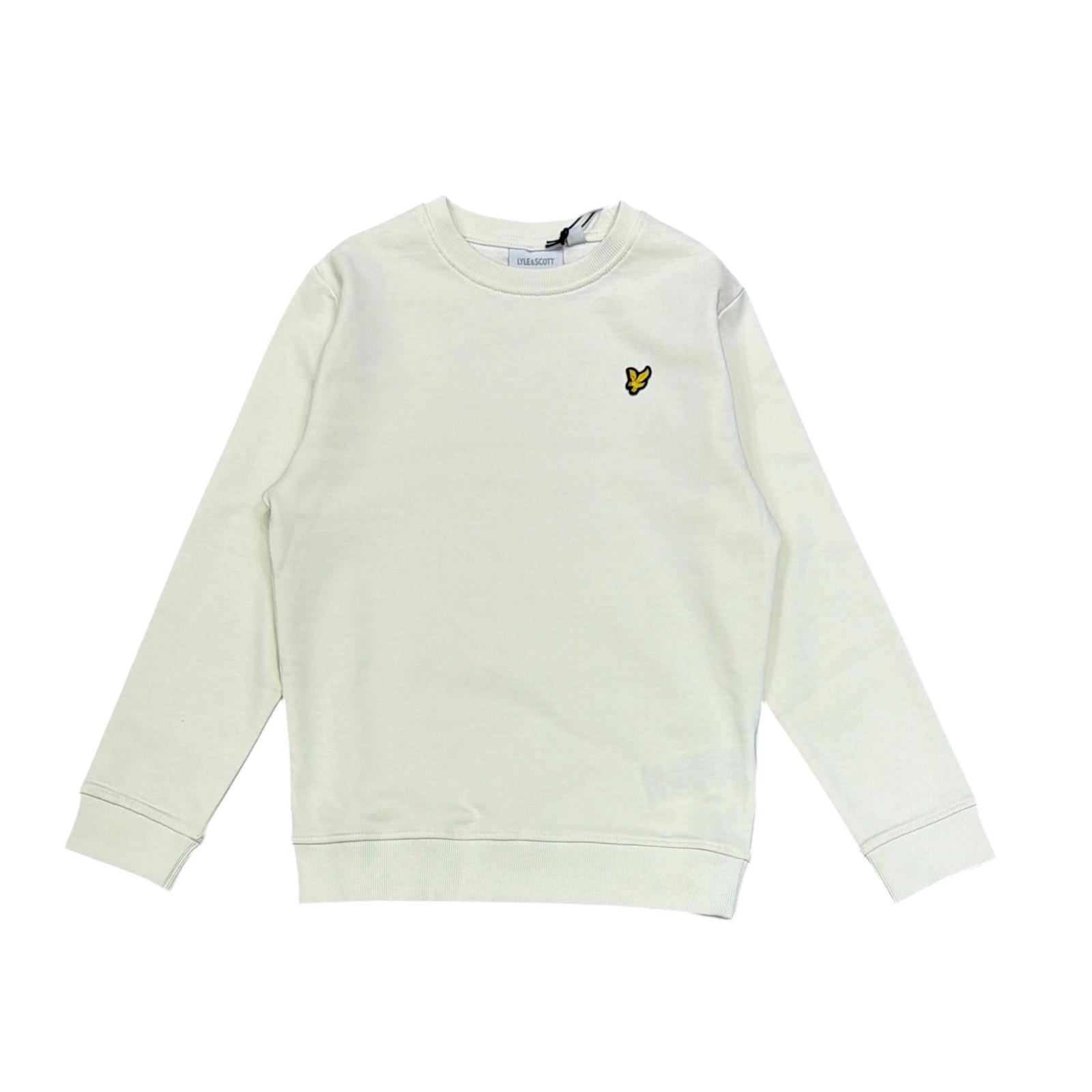 FELPA COLLO A COSTINE BAMBINO BEIGE