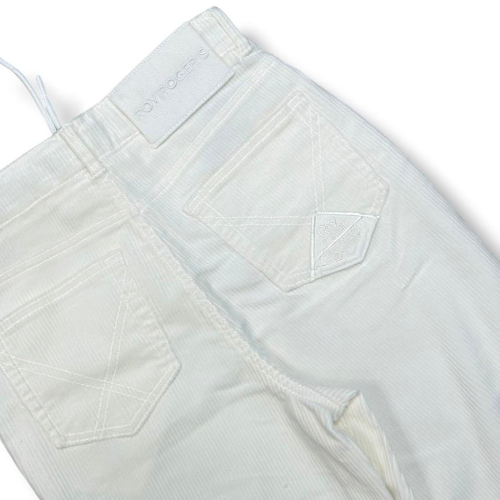 PANTALONE IN DENIM BAMBINO BIANCO