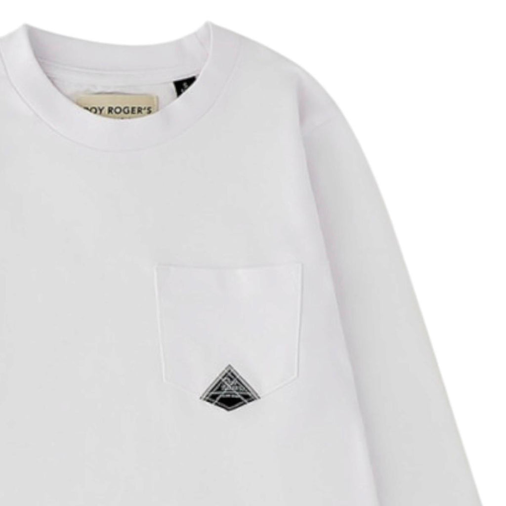 MAGLIA MANICA BAMBINO BIANCA