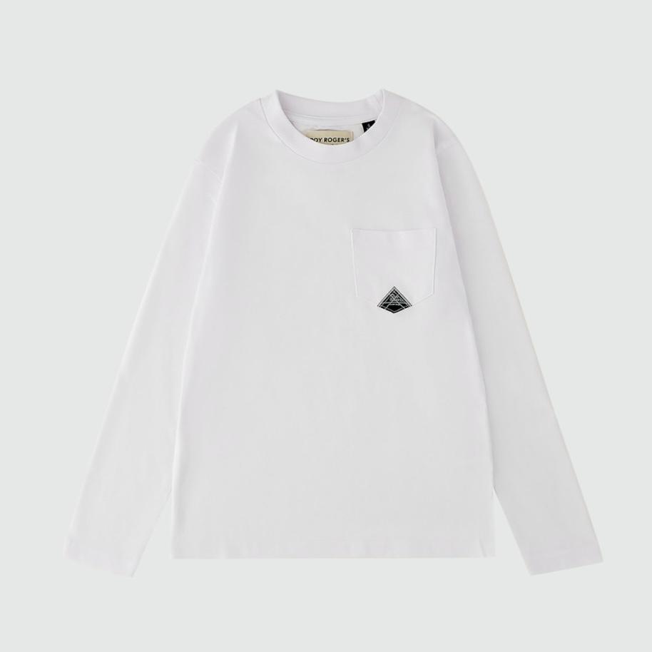 MAGLIA MANICA BAMBINO BIANCA