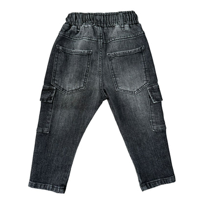 JEANS CARGO BAMBINO